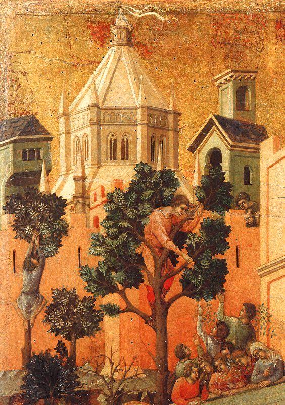 Duccio di Buoninsegna Entry into Jerusalem oil painting picture